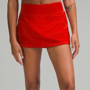 NWT Lululemon Pace Rival Mid-Rise Skirt